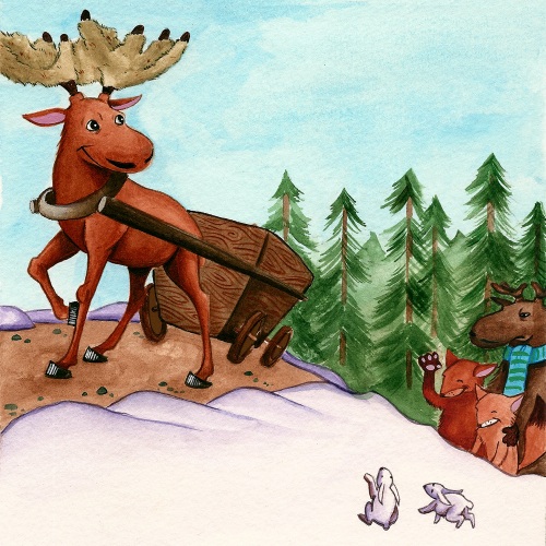 Allison Reimold's whimsical illustrations make this a winter tale all children can enjoy.